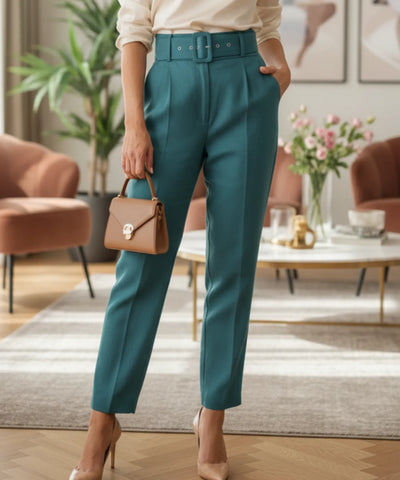Women’s High Waisted Tailored Dress Pants | Sandy