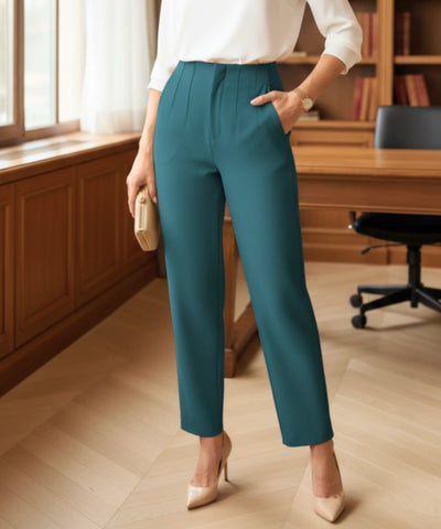 Women's High Waist Tailored Pants | Flime