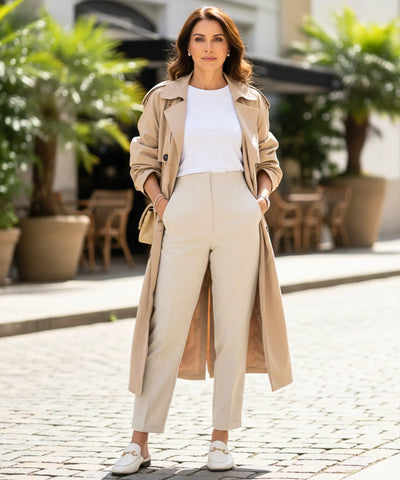 Women's High Waist Tailored Pants | Flime