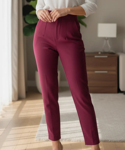 Women's High Waist Tailored Pants | Flime