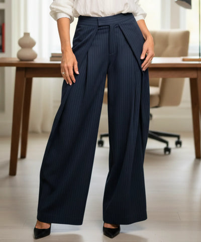 Women’s Wide Leg Tailored Pants High Waist | Trali