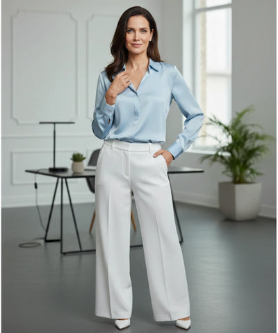 Women’s Flare Tailored Pants High Waist Elegant Fit | Pansy