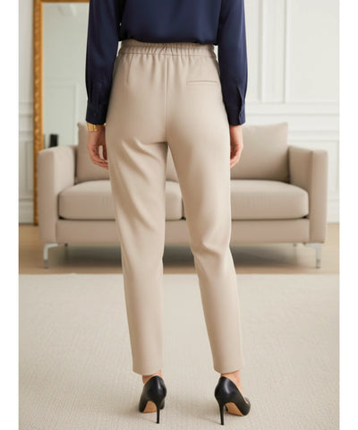 Comprar calça moletom feminina alfaiataria com bolsos cintura alta confortável e elegante barato ou em promoção ZARA