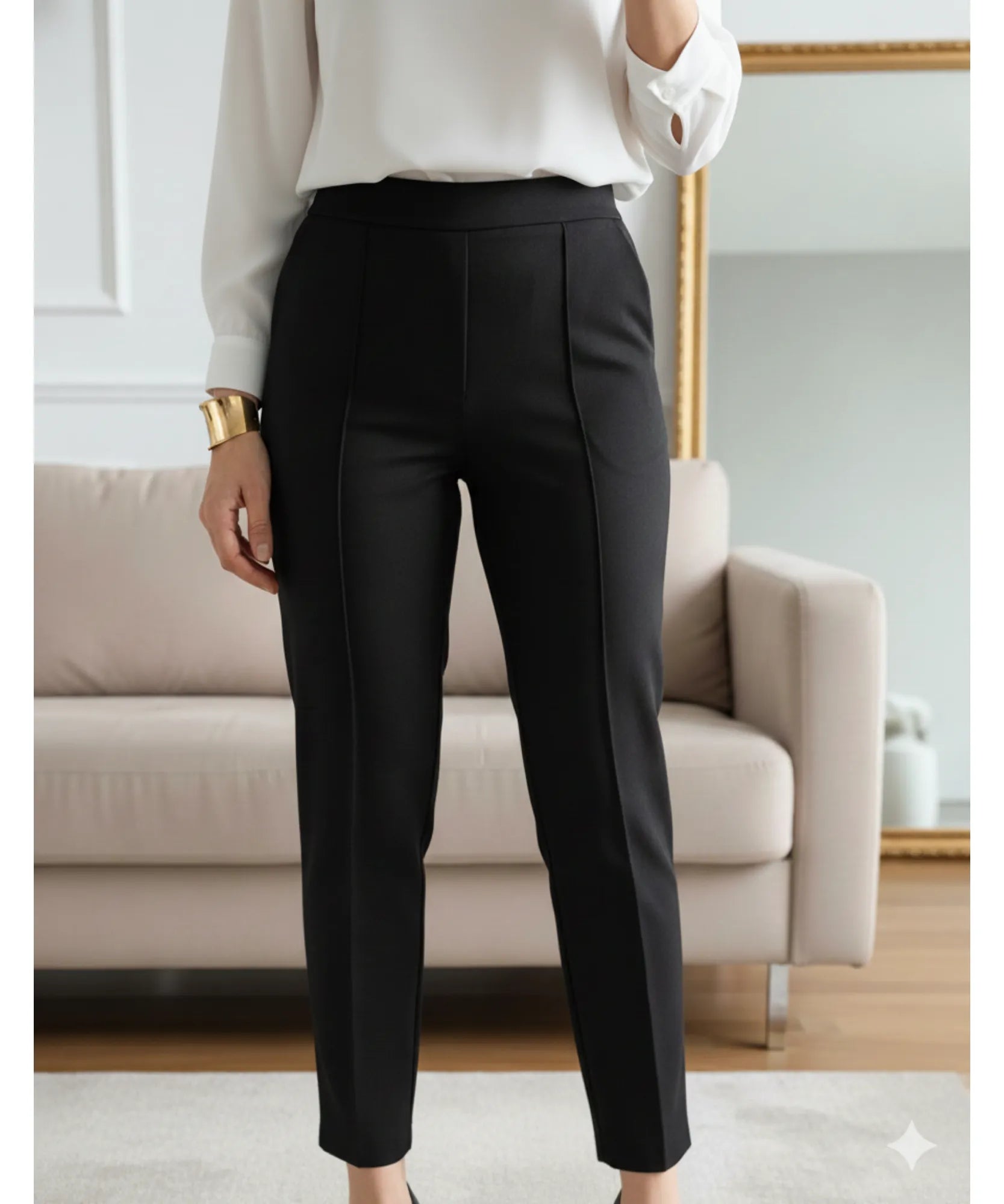 Comprar calça moletom feminina alfaiataria com bolsos cintura alta confortável e elegante barato ou em promoção ZARA