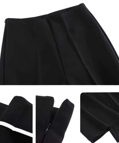 Women's High Waisted Wide Leg Pants Comfortable Casual | Ava