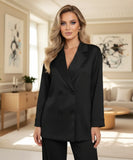 Comprar conjunto alfaiataria feminino blazer calça premium preto modelagem elegante escritório barato ou em promoção ZARA