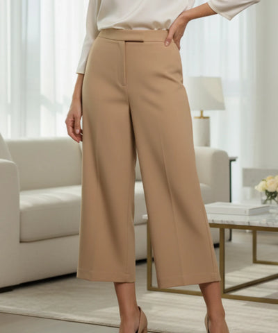 Women's Tailored Vest and Wide Leg Pants Set | Kaylee