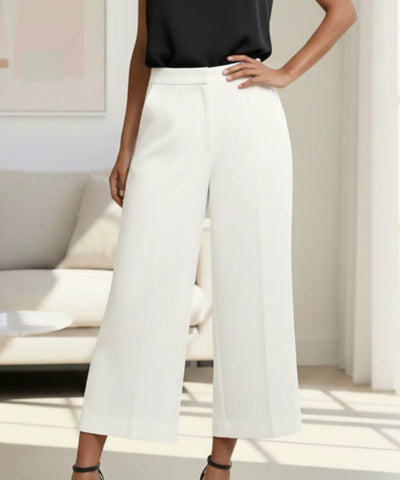 Women's Tailored Vest and Wide Leg Pants Set | Kaylee