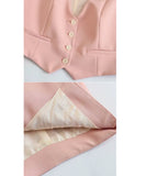 Women's Tailored Vest and Wide Leg Pants Set | Kaylee