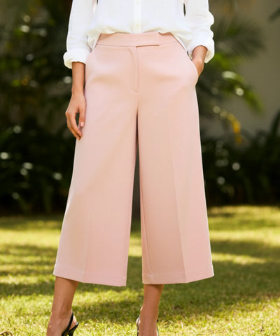 Women's Tailored Vest and Wide Leg Pants Set | Kaylee
