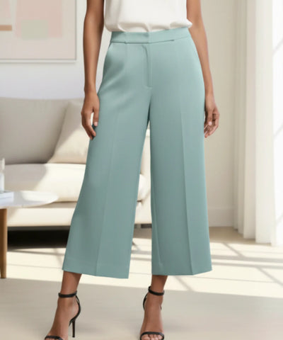 Women's Tailored Vest and Wide Leg Pants Set | Kaylee