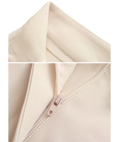 Women's Strapless Tailored Two Piece Set | Gigi