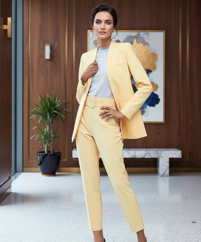 Women's Tailored Blazer and Pants Set Elegant | Salazar