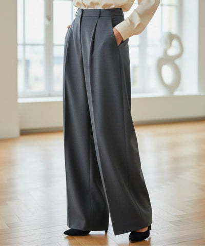 Women's Tailored Set with Blazer and Straight Leg Pants | Piazi