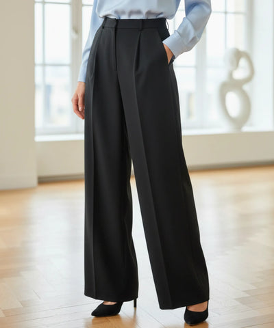 Women's Tailored Set with Blazer and Straight Leg Pants | Piazi