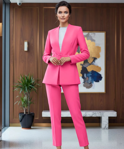 Women's Tailored Blazer and Pants Set Elegant | Salazar