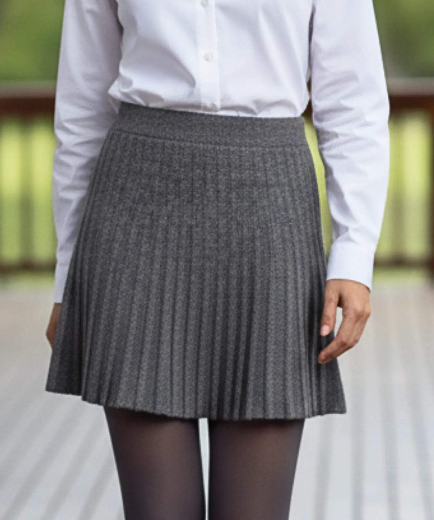 Comprar conjunto feminino tricot gola alta saia plissada confortável malha macia inverno em promoção ZARA