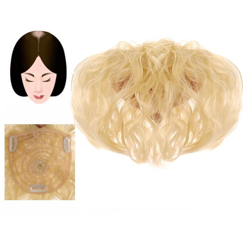 Invisible Lace Curly Hair Topper - Anellace