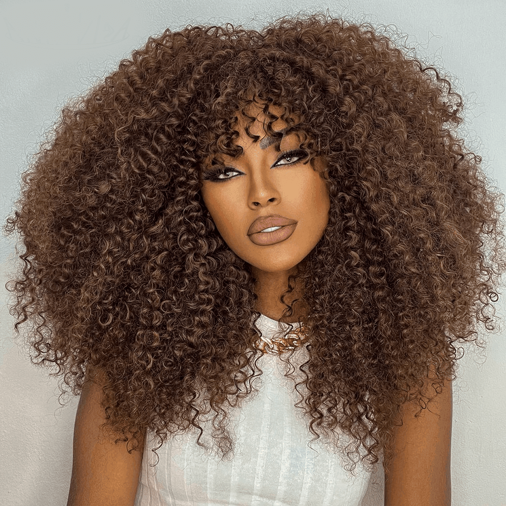 Short Afro Curly Hair Lace - Anellace