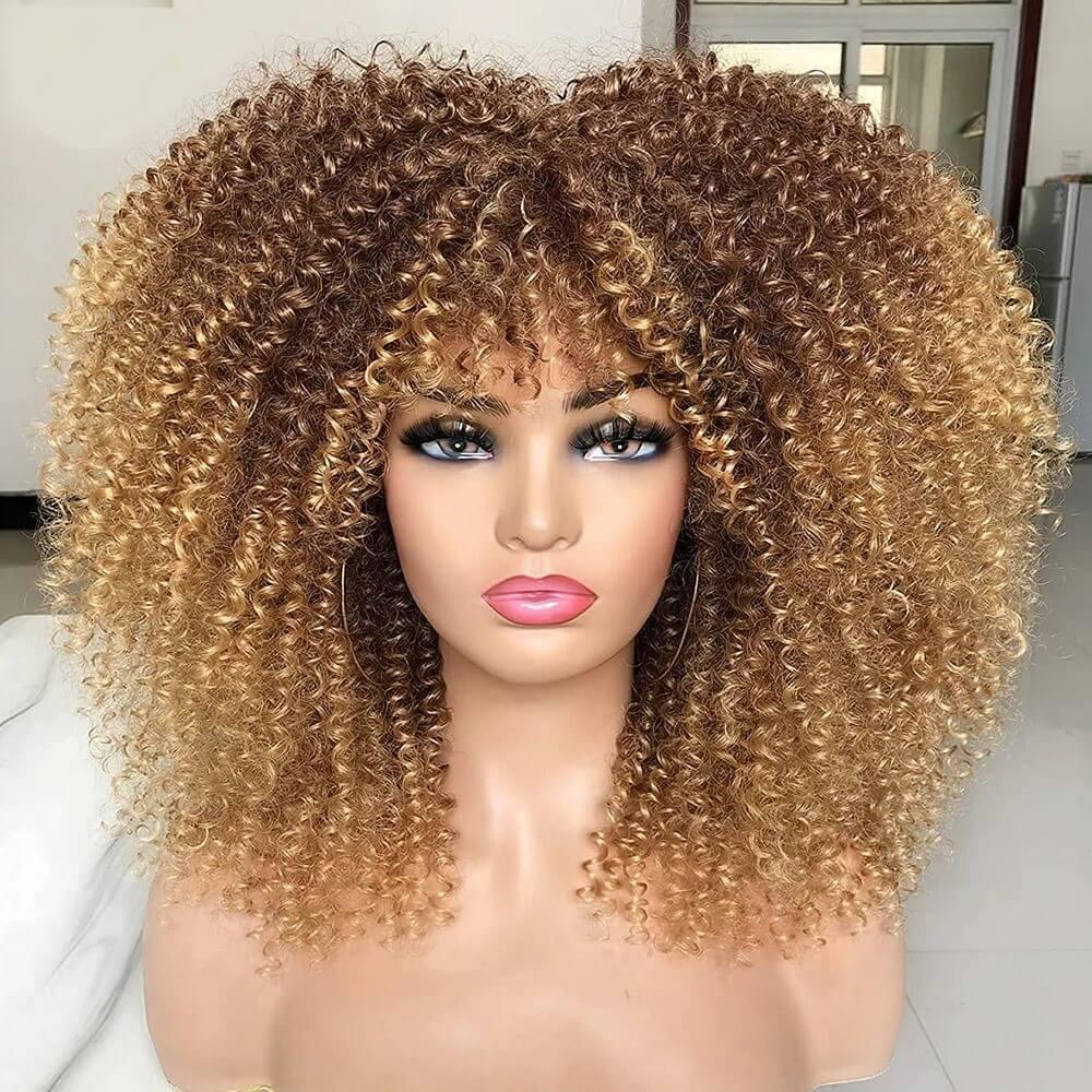 Short Afro Curly Hair Lace - Anellace