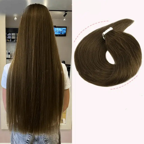 Tape in Hair Extensions 100% Human Hair - Anellace