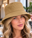 Cotton Bucket Hat for Women with UV Sun Protection | Sun